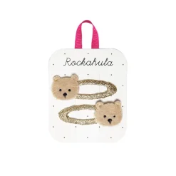 Teddy Bear Hair Clips by Rockahula