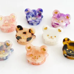 Teddy Mini Hair Claw in Various Colours by Hello Sakura
