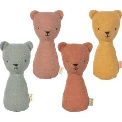 Teddy Rattle in Dusty Yellow by Maileg
