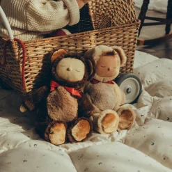 Teddy Twiggy Cocoa Cozy Dinkums Doll by Olli Ella