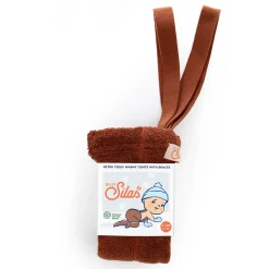 Teddy Warmy Footed Tights With Braces in Cinnamon by Silly Silas
