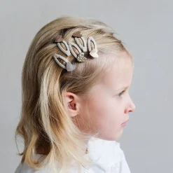 Teeny Heart Mini Clic Clac Hair Clips by Mimi & Lula