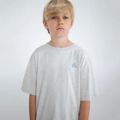 Tee Shirt in Light Mixed Cream by Repose AMS