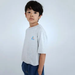 Tee Shirt in Light Mixed Cream by Repose AMS