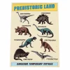 Temporary Tattoos Prehistoric Land by Rex London