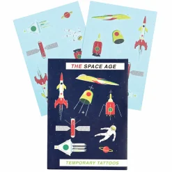 Temporary Tattoos Space Age by Rex London