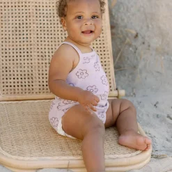 Terry Cinch Romper in Daisy by Quincy Mae
