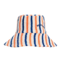 Terry Stripe Bucket Hat by Bobo Choses