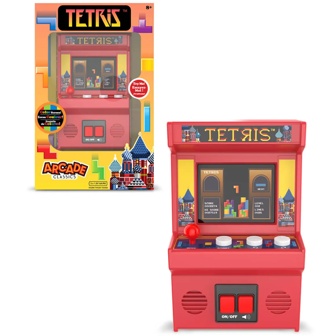 Tetris Mini Arcade Game by Hasbro