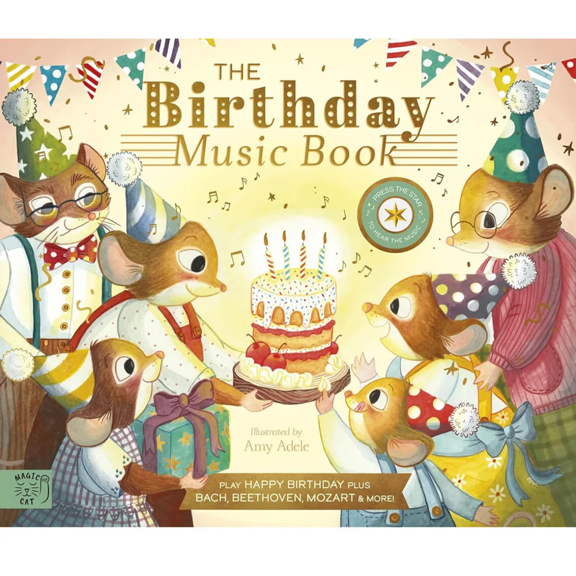 The Birthday Music Book by Amy Adele & Jennifer Eckford