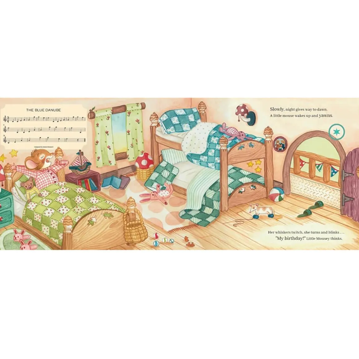 The Birthday Music Book by Amy Adele & Jennifer Eckford