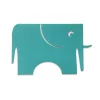 The Blue Elephant Greetings Card by Cut&Make