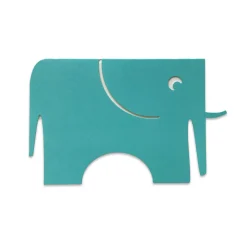 The Blue Elephant Greetings Card by Cut&Make