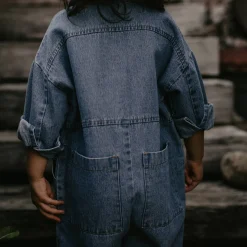 The Denim Boiler Suit by The Simple Folk - Last One In Stock - 8-10 Years