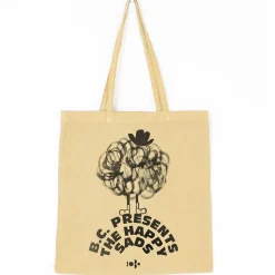 The Happy Sads Tote Bag in Yellow by Bobo Choses