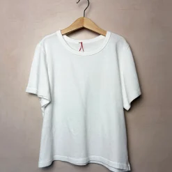 The Little Boy Tee in Vintage White by Le Bon Shoppe