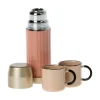 Thermos and Cup in Soft Coral by Maileg