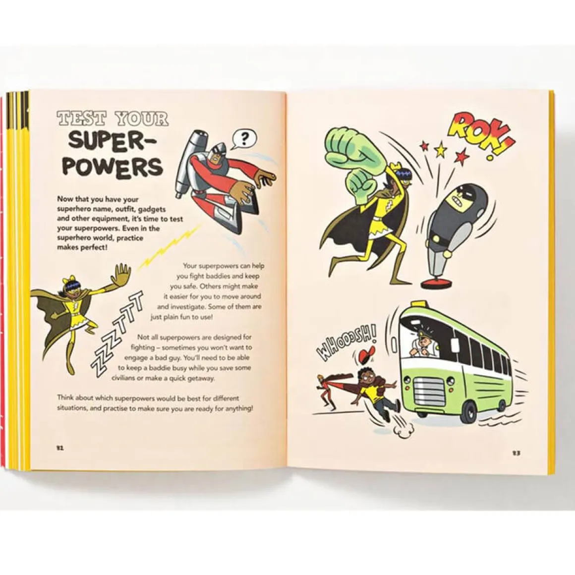 The Superhero Handbook: 20 Super Activities to Help You Save the World by James Doyle & Jason Ford