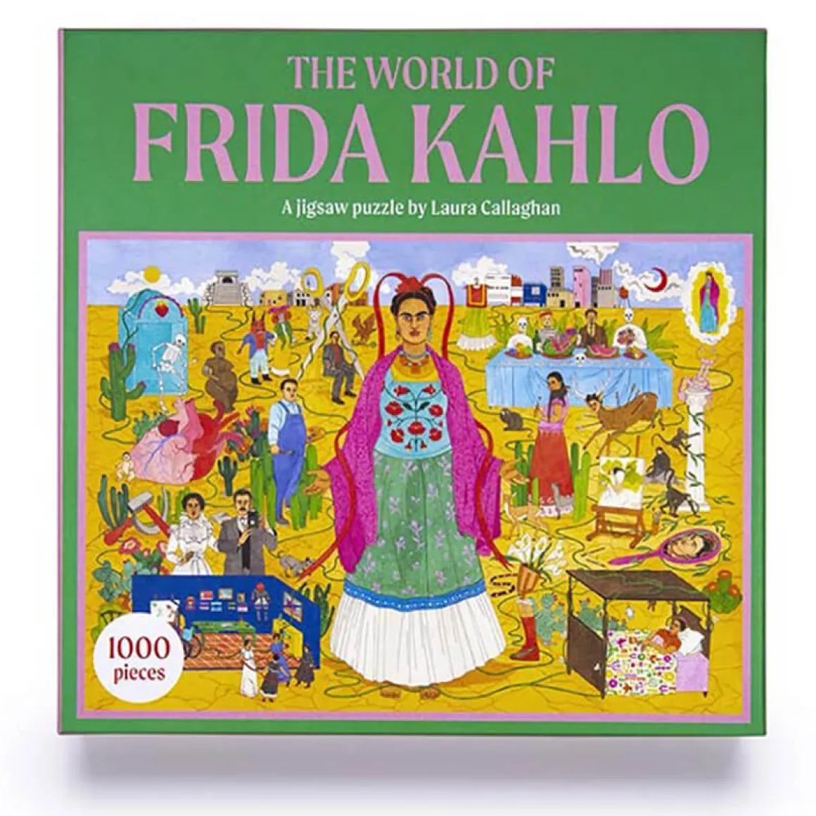 The World of Frida Kahlo 1000 Piece Jigsaw Puzzle by Laurence King Publishing