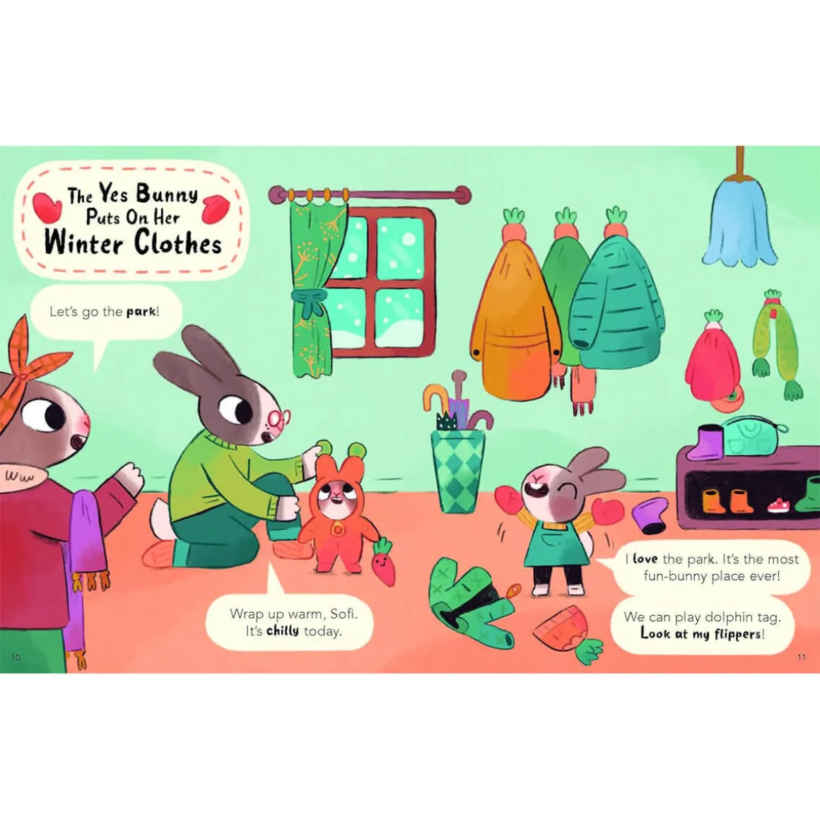The Yes Bunny by Chris Parker & Ella Bailey