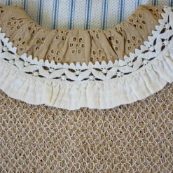 Tie Tunic in Honey Broderie Anglaise by Bonjour - Last One In Stock - 12 Years