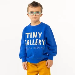 Tiny Gallery Sweatshirt in Ultramarine by Tinycottons
