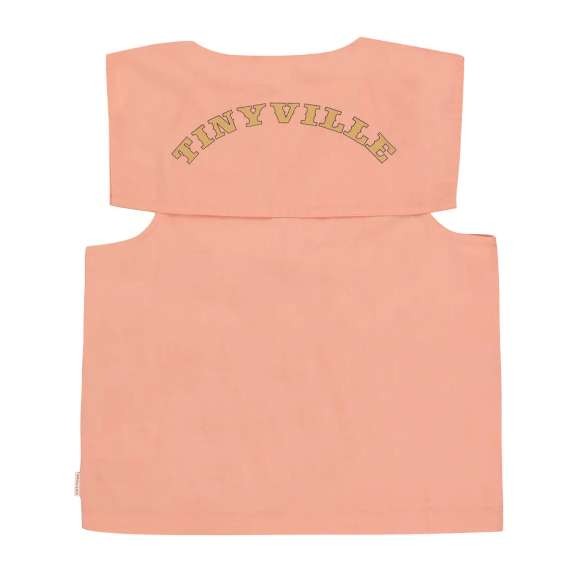 Tinyville Blouse in Papaya by Tinycottons