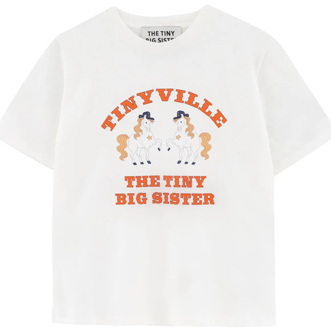 Tiny Ville Tee in Off White by The Tiny Big Sister - Last One In Stock - EUR 34 (UK 6)