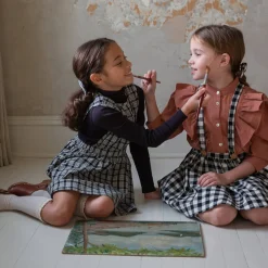 Tippi Pinafore in School Plaid by Soor Ploom - Last Ones In Stock - 6-7 Years