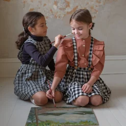 Tippi Pinafore in School Plaid by Soor Ploom - Last Ones In Stock - 6-7 Years