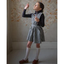 Tippi Pinafore in School Plaid by Soor Ploom - Last Ones In Stock - 6-7 Years