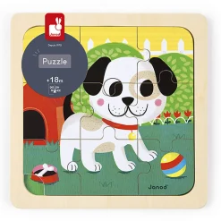 Titus The Dog Chunky Puzzle by Janod