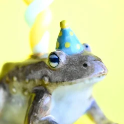 Toad Ceramic Cake Topper by Camp Hollow