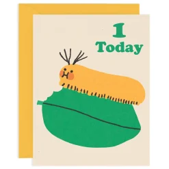1 Today Age Greetings Card by Maria Ramos for Wrap