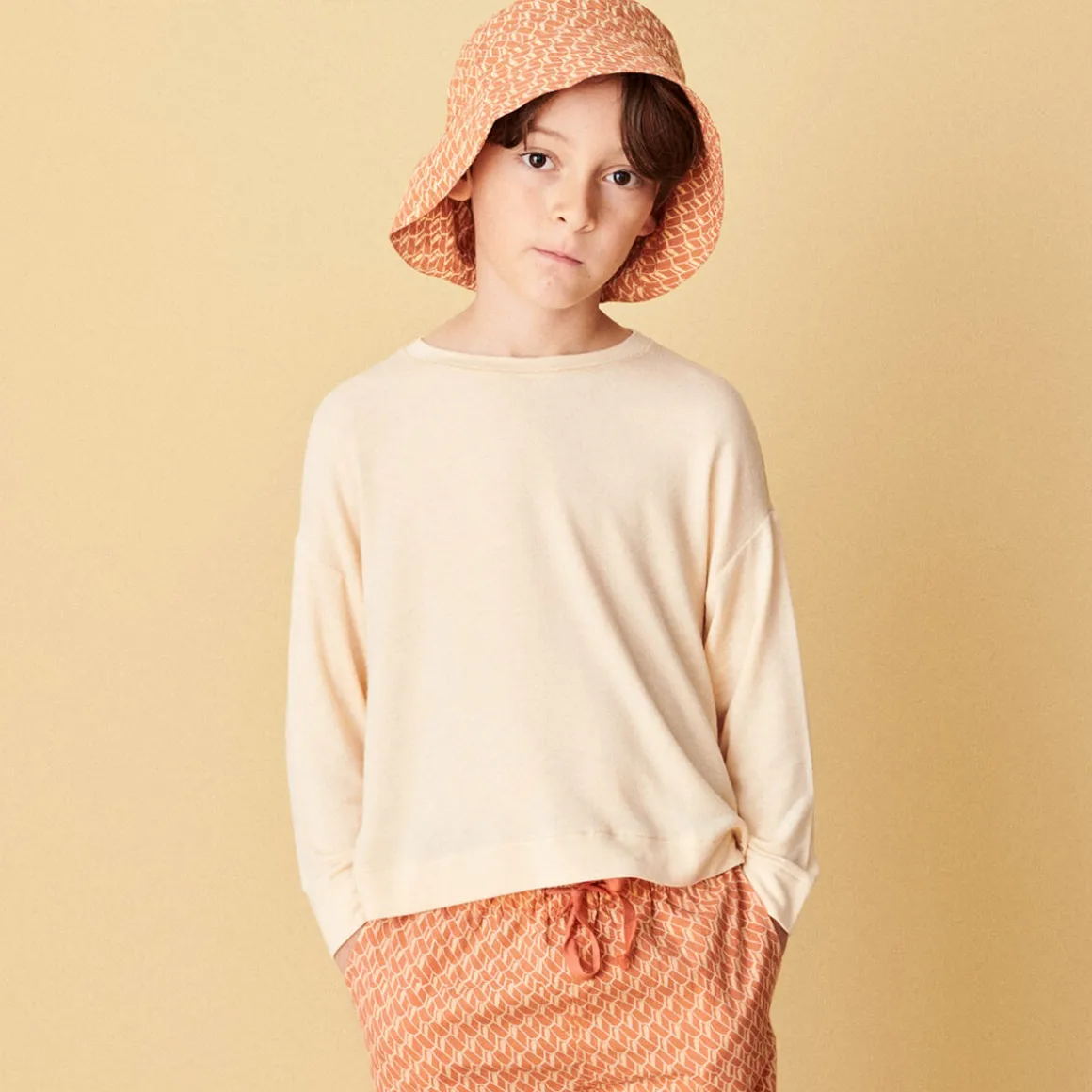 Todea T Shirt in Ecru by Caramel