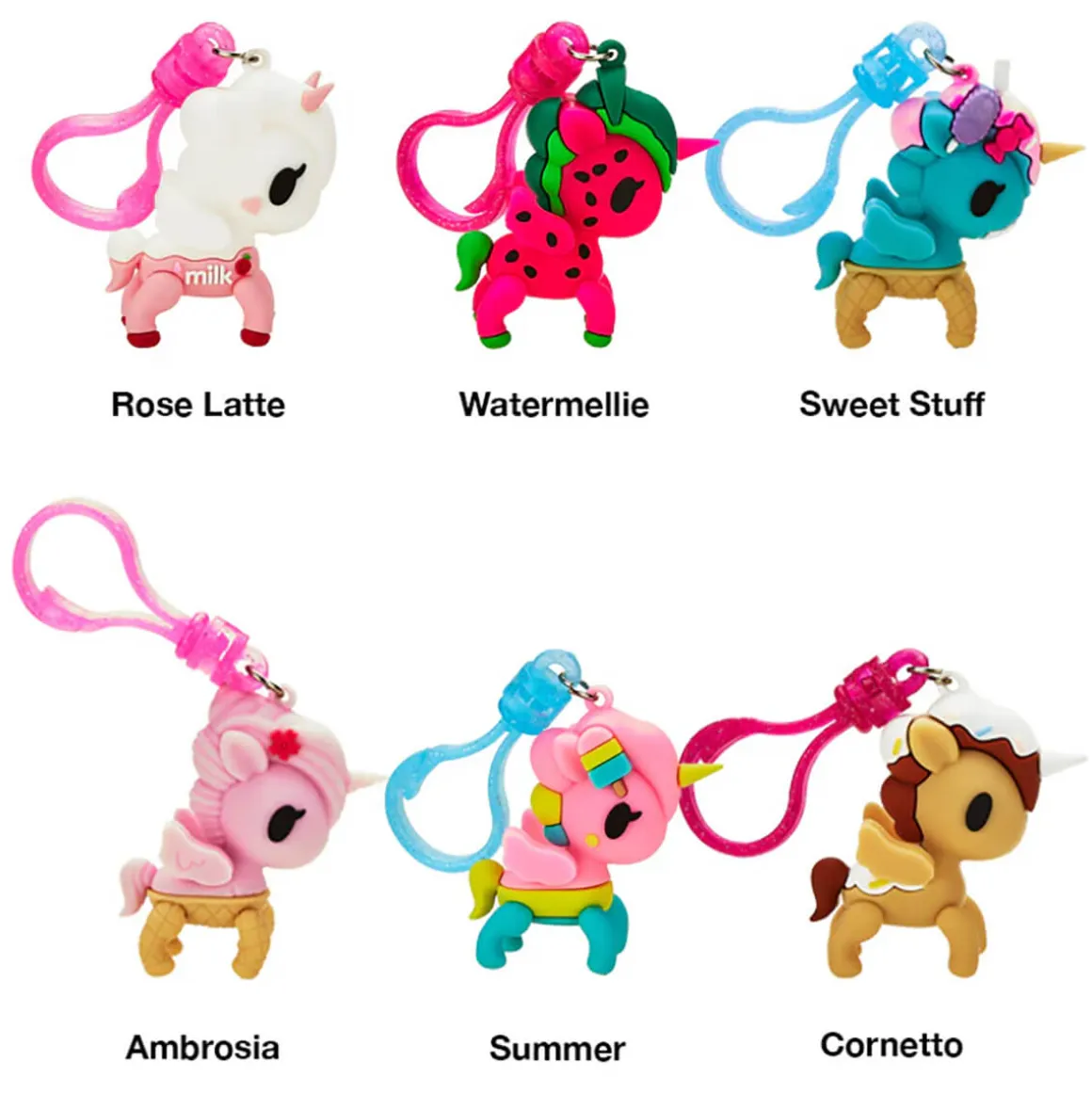 Tokidoki Characters Series 2 Figural Bag Clips Blind Bag by Tokidoki