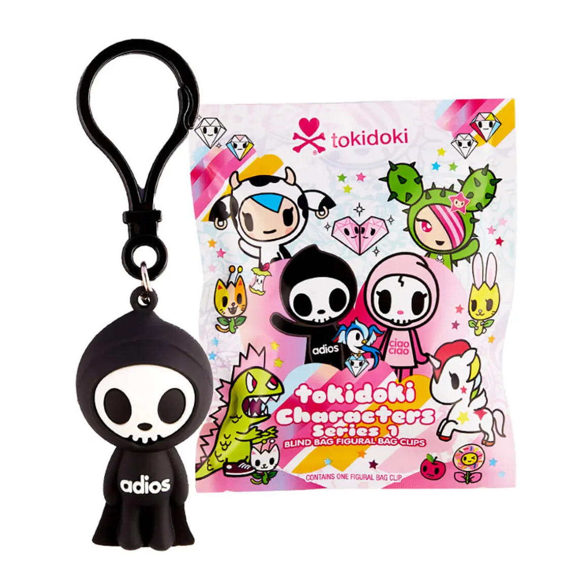 Tokidoki Characters Series 1 Figural Bag Clips Blind Bag by Tokidoki