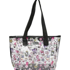 Tokidoki x Kuromi & My Melody Garden Party Clear Tote Bag by Tokidoki