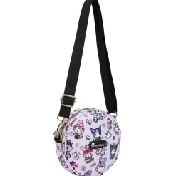 Tokidoki x Kuromi & My Melody Garden Party Round Small Crossbody Bag by Tokidoki