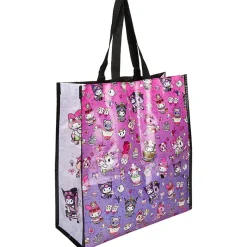 Tokidoki x Kuromi & My Melody Garden Party Vinyl Tote by Tokidoki