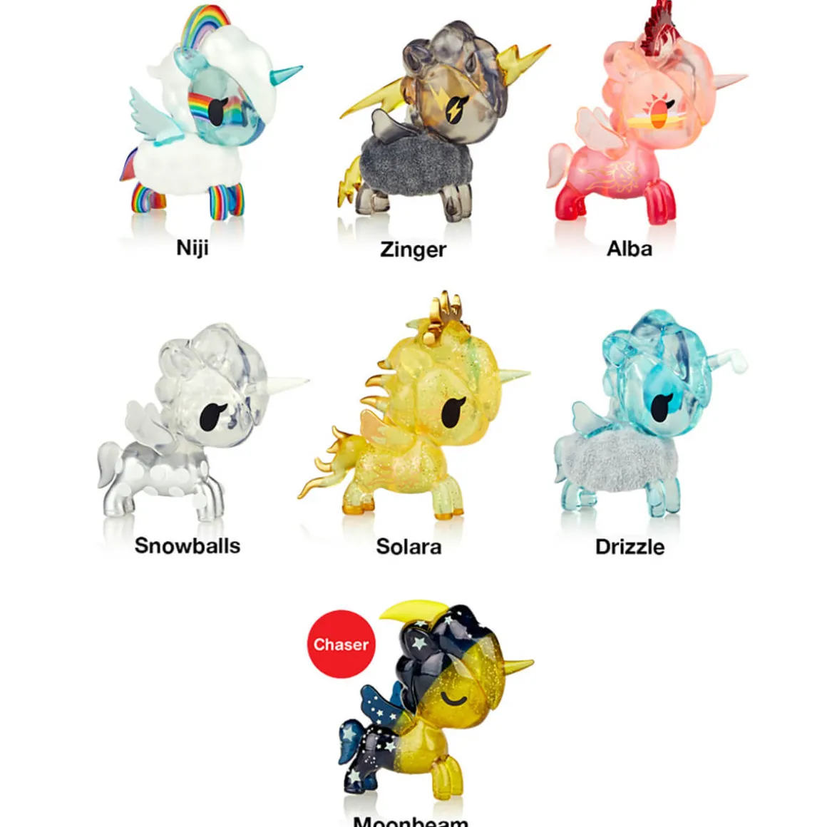 Toki Mochi Sky Unicorno Blind Box by Tokidoki