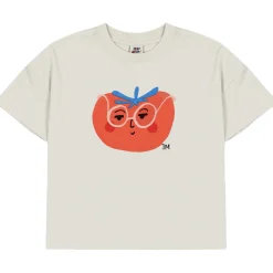 Tomato T-Shirt in Light Beige by Jelly Mallow