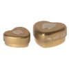 Tooth Box Set of 2 in Gold by Maileg