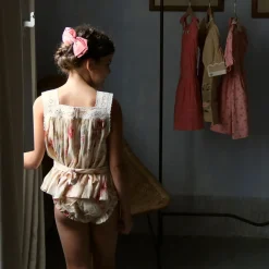 Top & Panty Set in Antoinette Print by Bonjour