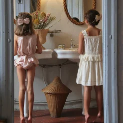 Top & Panty Set in Petal Pink by Bonjour