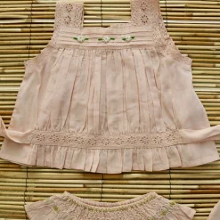 Top & Panty Set in Petal Pink by Bonjour