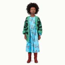 Tortoise Dress in Blue Los Animals by The Animals Observatory - Last One In Stock - 3 Years