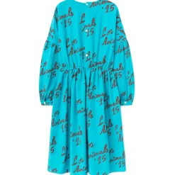 Tortoise Dress in Blue Los Animals by The Animals Observatory - Last One In Stock - 3 Years