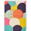 Totally Awesome Birthday Greetings Card by Postco for Lagom Design