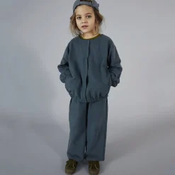 Track Pants in Blue Grey by Gray Label
